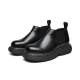 2025 New Youth Round Head Help Cylinder Thick Bottom Fashion Fashion Foot Martin Boots