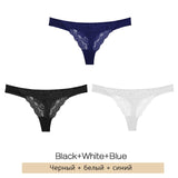 Sexy Lace Panties Women Low-waist Underwear Women's Thong Female G String Breathable Lingerie Temptation Intimates