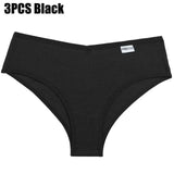 3PCS/Set Cotton Brazilian Panties Woman 2021 Female Panties Lingerie Sexy Thongs Woman Brazilian Pantys Plus Size