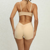 Zingj Hip Tight One Yoga Pants Beautiful Back Yoga Clothes Female High Play Integrated One Fitness Pants Women-Outfit