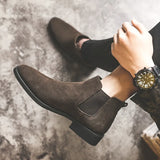 Zingj Chelsea Boots Men's Boots Korean Edition