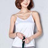 Summer Autumn style Imitation Silk Women Blouse Shirt Sexy White Tops Women Blouses Party Girls Blusas Shirts 2020