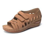 New Women Sandals Lostisy Large Size Women Cross Belt Breathable Pure Color Sandals Ankle-Wrap Sandalia Feminina