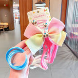 Sweet Colorful Hairpin Lovely Children Girls Hairclip Kids Cute Barrette Cartoon Extension Braider Rainbow Hair