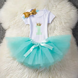 One Year Baby Girl Dress Unicorn Party Girls Tutu Dress Toddler Kids Clothes Baby 1st Birthday Outfits infantil