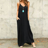 Long Dress 2021 Summer Women Strap Beach Dress Casual Irregular Oversized Loose Floor Dress Beach Travel