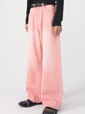vintage upcycle baggy jeans with faded