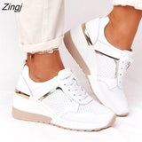 Women's Wedges Sneakers Vulcanize Shoes Sequins Shake Shoes Fashion Girls Sport Shoes Woman Sneakers Shoes Woman