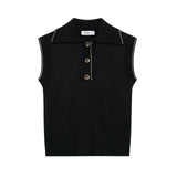 Women's Clothing 2025 Spring New Street Fashion Personality Set Knitted Vest