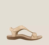 Wind Sandals Women 2025 Summer Flat Bottom Magic Sticker Beach Cool
