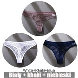 3PCS/Set Thongs Woman MeshTransparent G-String Women's Thong Comfortable Casual Female Low Waist Thong Intimate