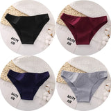 Women Cotton Panties Sexy Low Waist Female Underpants Solid Elasticity Comfortable Underwear Women Panty Lingerie