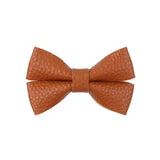 Pu Leather Bowknots Hair Clips For Cute Girls Handmade Hairpins Boutique Barrettes Headwear Kids Hair Accessories