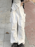 High Waist Pocket Cargo Pants- Outfit