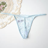 Women's 2XL Panties Sexy transparent Underwear Thongs and G strings Pink Female Seamless Lace Lingerie Underwear