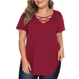 Panel Open Front Cardigan And Crisscross Tank Top Asymmetric Cardigan T-Shirts For Women 3xl 4xl