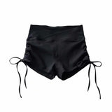 Zingj New Rope-Lifting Yoga Shorts Summer Women's Bodybuilding Pants High-Waist Leisure Sports Pants