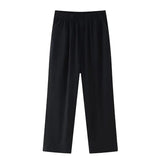 Women's 2025 New Double Flamingo Comfortable Linen And Suit Dress + Pants Set