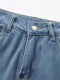High Rise Washed Boyfriend Jeans- Outfit