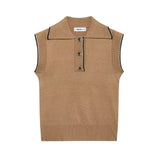 Women's Clothing 2025 Spring New Street Fashion Personality Set Knitted Vest