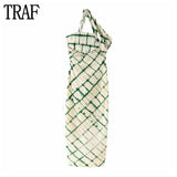 Asymmetric Long Dress Women Print Wrap Summer Dresses Woman 2023 Off Shoulder Midi Party Dresses Backless Sexy