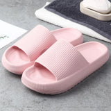 Summer Beach Slippers Eva Soft Thick Platform Sole Slide Sandals Leisure Men Ladies Indoor Bathroom Anti-slip