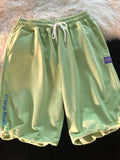 shorts women solid color half pants 2022 summer new Korean fashion preppy style casual loose high waist straight