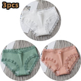 Cotton Panties Women Comfortable Underwears Sexy Middle-Waisted Underpants Female Lingerie Big Size Ladies