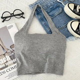 Camisole With Build-in Bras Girls Padded Tank Crop Top Summer Chic Women Soft Stretchy Cami Sleeveless