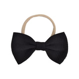 inches Solid Elastic Headband Handmade Boutique Hair Rope For Baby Girls Turban Bow Hair Band Headwear Hair Accessories