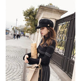 sweaters 2020 Knitted Bottoming long sleeve solid pullovers Women striped jumper Autum Winter knitwear tops