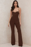 Jumpsuit 2021 Black Spaghetti Bodycon Jumpsuit High Quality Women Summer Sexy Club Celebrity Party Jumpsuit