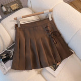 100-Fold Skirt Women's New Dress With White Half-Dress Korean Version Of The College Style Skirt A