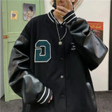 G American Baseball Bomber Students Racer Zip Up Jackets Men Women Clothing Couples Harajuku Hippie Clothes