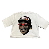 Men's T-Shirt Y2K Harajuku Animation Printing T-Shirt Fashion Brand Oversized Short-Sleeved