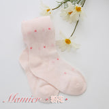 0-6 Yrs Spring Summer Autumn Cute Baby Girls Mesh Cable Knit Tights Cotton Breathable Pantyhose For Toddler Girls
