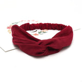 Headband Cross Top Knot Elastic Hair Bands Soft Solid Color Girls Hairband Hair Accessories Twisted Knotted