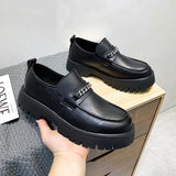 2025 New British Tide Shoes Wedding Shoes One Foot Pedal Set Foot Casual Business Dress Leather Shoes Man