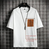 T-Shirt Men's Spring and Summer 2022 New Casual Trend Pure Cotton Tide Brand Ice Silk Men's Bottoming
