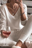 Women Two Piece Sets Tracksuit Hooded Long Sleeve Homewear Suit Autumn Winter Sport Pants Set Pajama Set Women Pajama