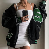 Retro Baseball JacketOutfit