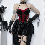Summer New Spice Girl Vest Fashion Colour Temperament, Slim Waist Girdle, Neck Suspender And