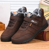 New Men Boots Fashion Winter Snow Boots Fur Warm Winter Ankle Shoes Men Footwear Male Sneakers For Men Tennis