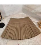 Wind Small Sweet Hundred Folded Skirt Women Spring And Summer 2025 New High-Rise Thin Anti-Walking Short