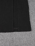 Split Halter Maxi Dress-Outfit