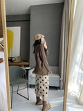 Polka Dot Midi Skirt- Outfit