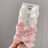 2021 New Leopard Print Hair Clips For Cute Girls BB Boutique Hairpins Bowknot Barrettes Headwear Kids Hair