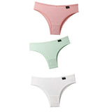 Women's Panties Cotton Brazilian Underwear Women Sexy V Waist Women's Thong Female Underpants Intimate