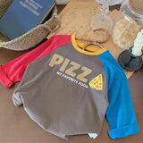 T Shirts Spring Autumn T-shirt for Kids Long Sleeve Girls Tops Boys Tees 1-10years School Baby Blouse Toddler