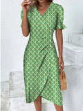 Large Number Of New 2025 Summer Hot Sales Geometric Collage Bubble Sleeve Irregular Pendulum